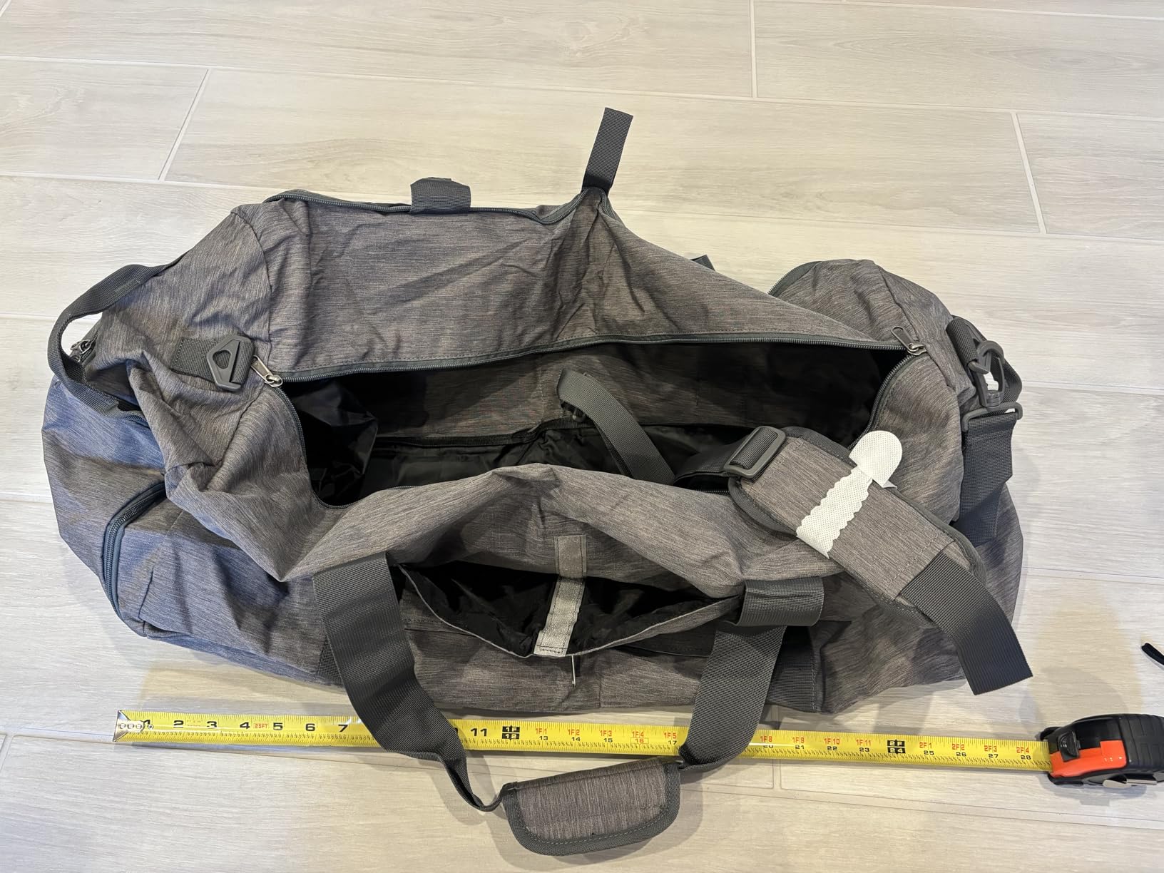 Canway 40L Foldable Duffle Bag for Travel Men & Women Carry On 22x14x9 Airline Approved, Small Luggage Overnight Bag with Shoe Compartment, Water-Resistant Gym & Sports Bag customer photo 1