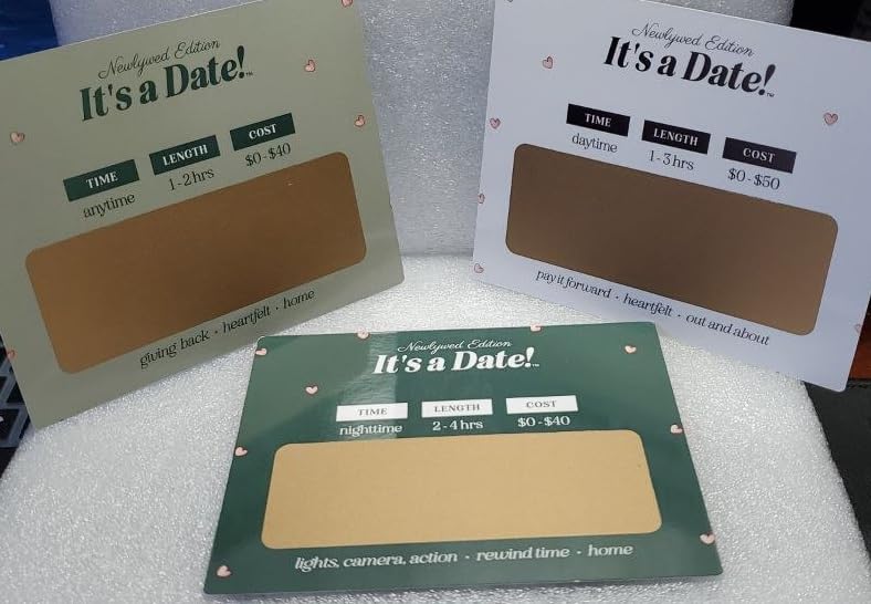 It's a Date! Newlywed Edition for Couples, The Ultimate Gift for Weddings, Bridal Showers, Engagements, and Bachelorette Parties customer photo 1
