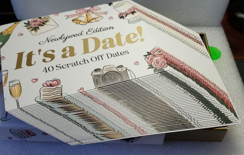 It's a Date! Newlywed Edition for Couples, The Ultimate Gift for Weddings, Bridal Showers, Engagements, and Bachelorette Parties customer photo 2