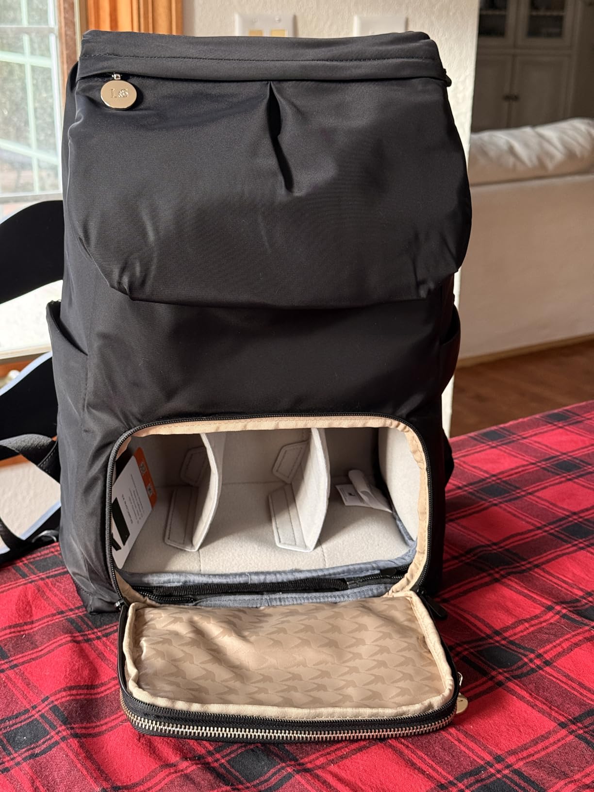 TARION Padded Camera Insert Bag Protective Framed DSLR Inner Case Organizer - Fits 1 Camera and 2 Lenses, Removable Lid, ShellCore XS customer photo 2