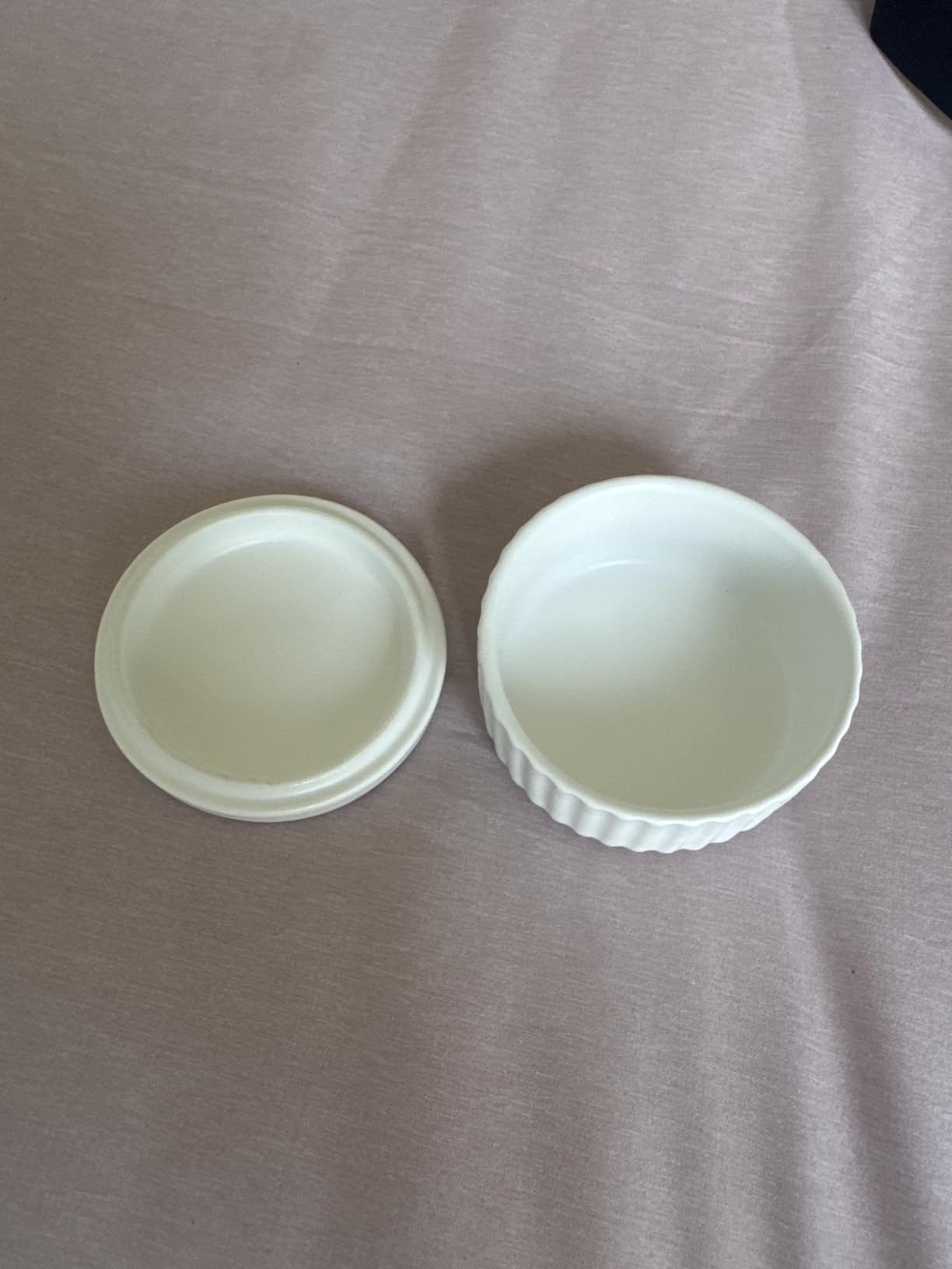 COLLECTIVE HOME Ceramic Jewelry Box with Bow, Nightstand Vanity Decor(M) | Jewelry Tray with Lid, Christmas Mother's Day Birthday Gifts for Women, Wedding, Bridal Shower, Bridesmaid Proposal Gifts customer photo 1