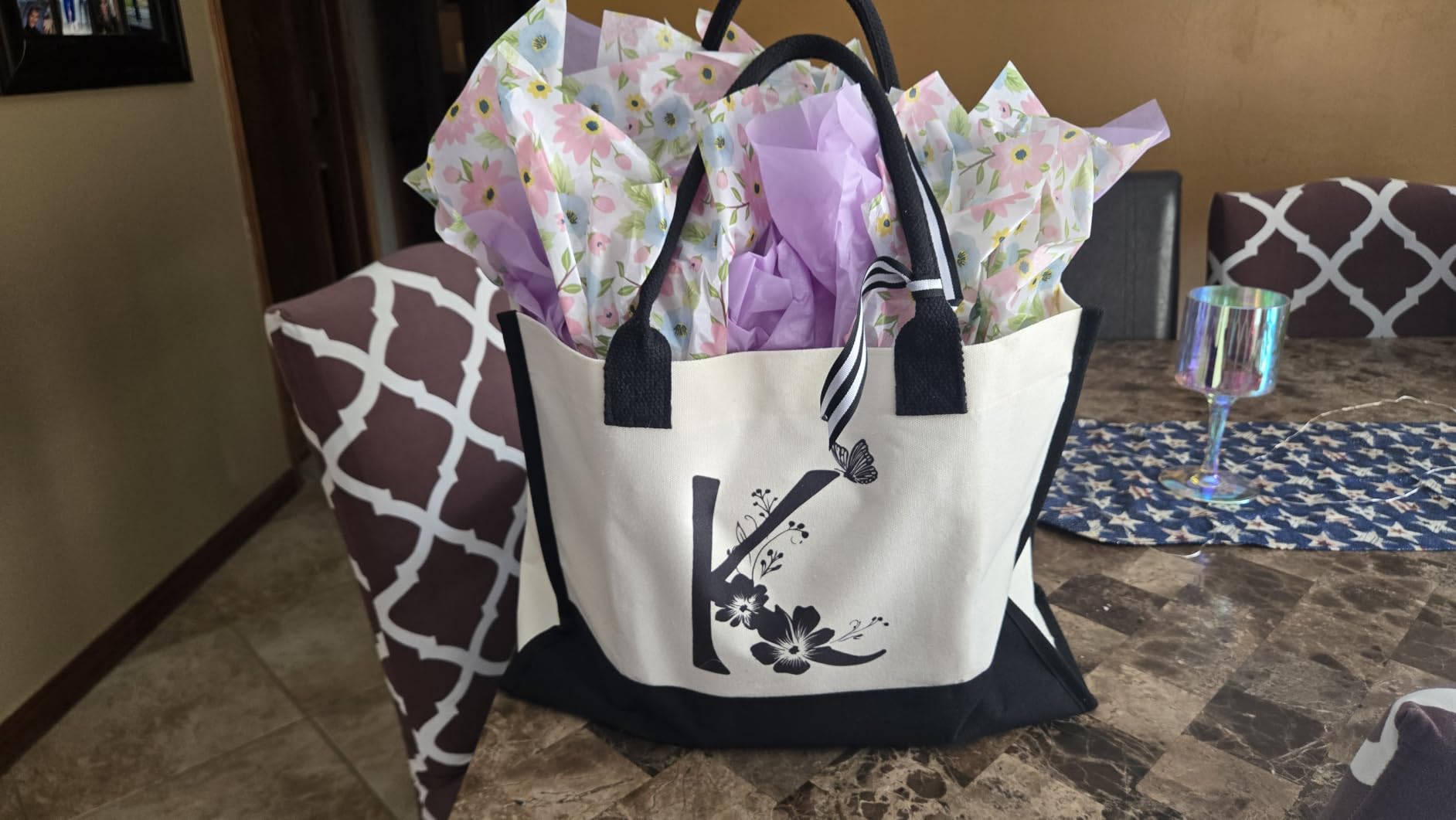 Mother of the groom Gifts, Wedding Gifts for Mom from Daughter Son, Mother of the groom Canvas Tote Bag, Unique Mom Gift for Christmas Honeymoon, Bridal Shower Gift customer photo 1