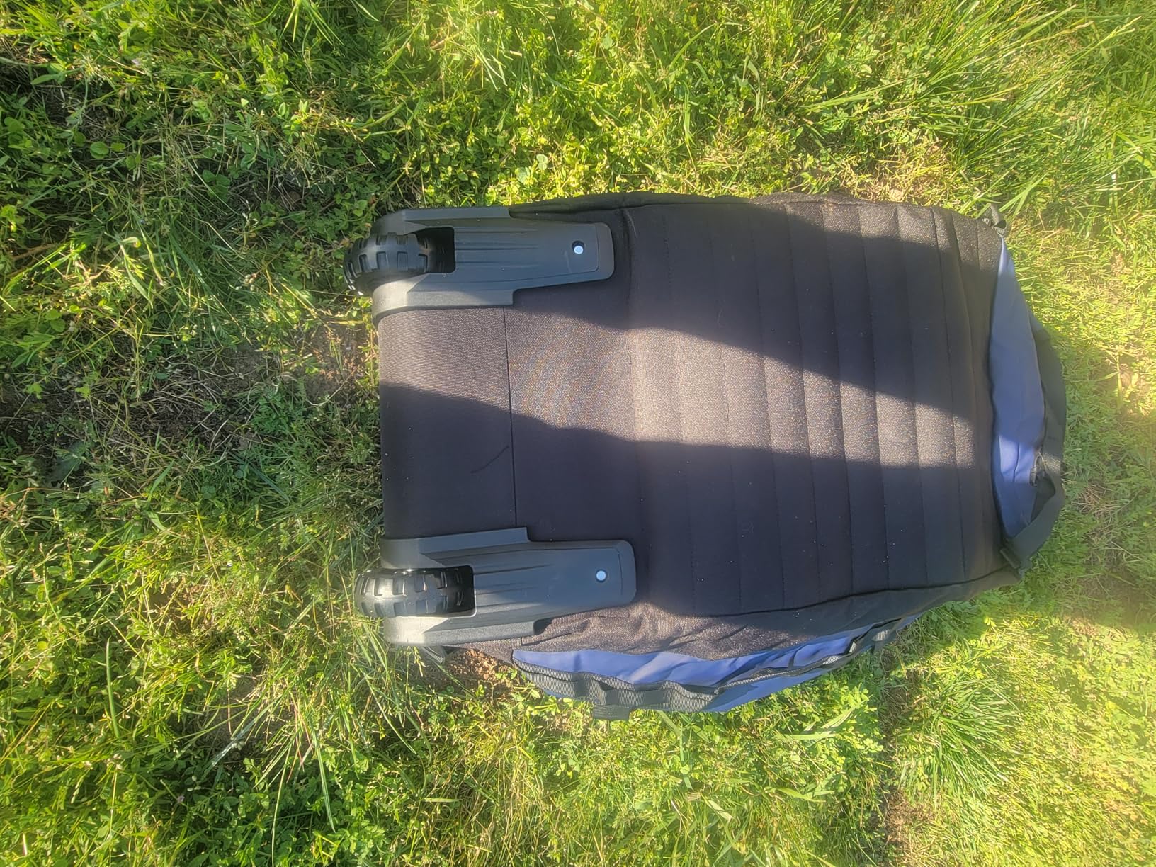 Rolling Duffle Bag with Wheels, 110L/140L Expandable Soft-Sided Foldable Duffle Bag with 2 Rubber Wheels, Packable 32