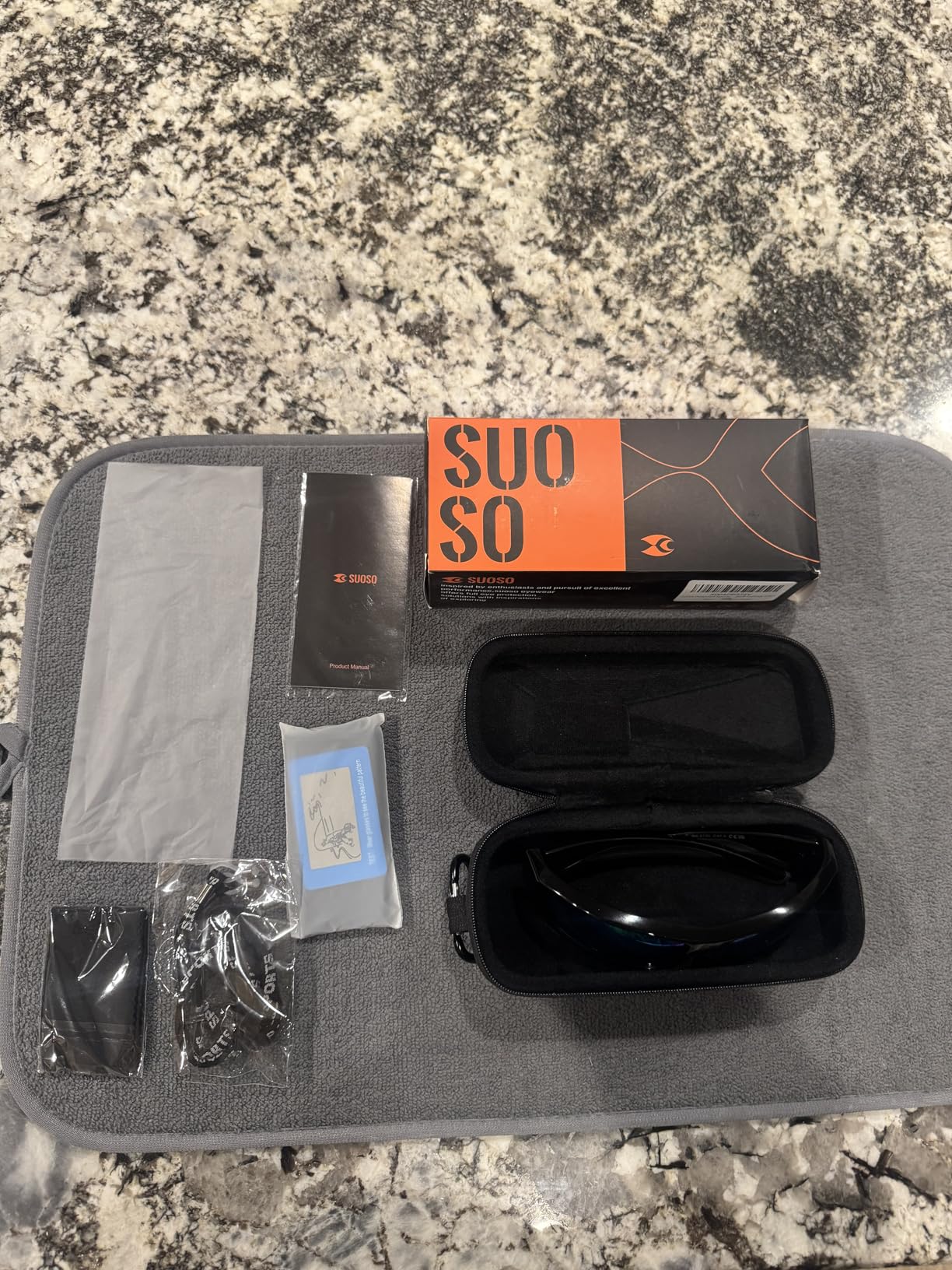 suoso Polarized Fishing Sunglasses for Men: Women UV400 Protection Wrap Around Sports Sun Glasses for Golf Driving Cycling customer photo 1