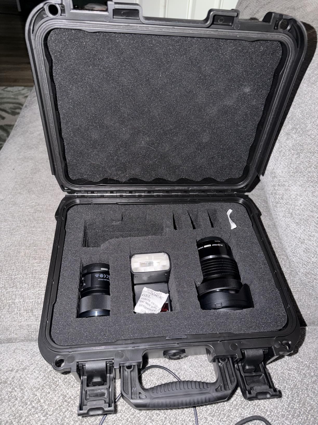 K&F CONCEPT Waterproof Hard Case, IP67 Protective Case with Pre-cut Foam | PP & Pick-Pluck Foam, IP67 Waterproof+Dustproof+Shockproof, Hard Shell for Camera & DJI Drone & Equipment Storage, BC01 customer photo 1