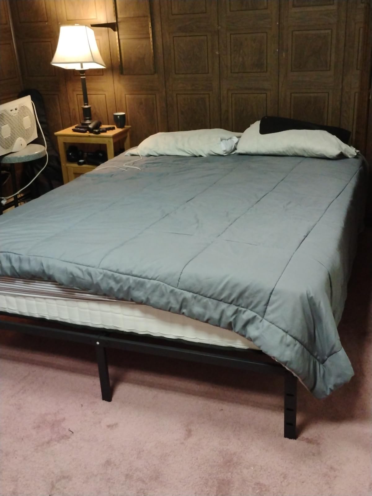 Queen Mattress, 12 Inch Hybrid Mattress Queen Size in a Box, Medium Firm, Queen Size Mattress with Individual Pocket Springs and Cooling Gel Memory Foam, Motion Isolation, Back Pain Pressure Relief customer photo 1