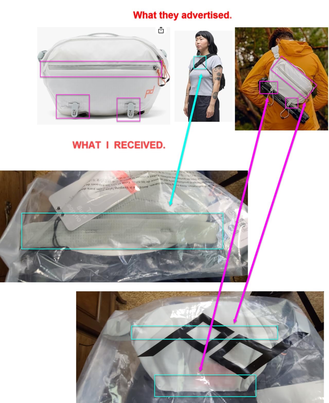 Peak Design Outdoor Sling 7L, Kelp customer photo 2