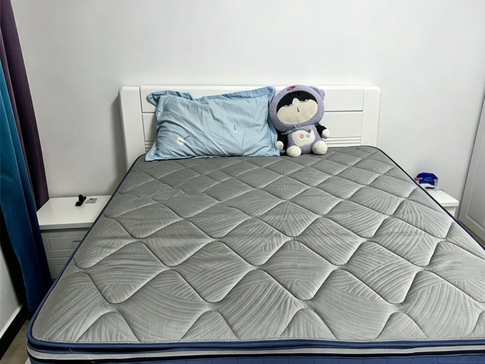 Sweetnight CoolNest 14 Inch King Size Mattress, Hybrid King Mattresses with DuoSense Pillow Top & Memory Foam for Feels up to 8° Cooler, Medium Firm Mattress for Pressure Relief CertiPUR-US Certified customer photo 2