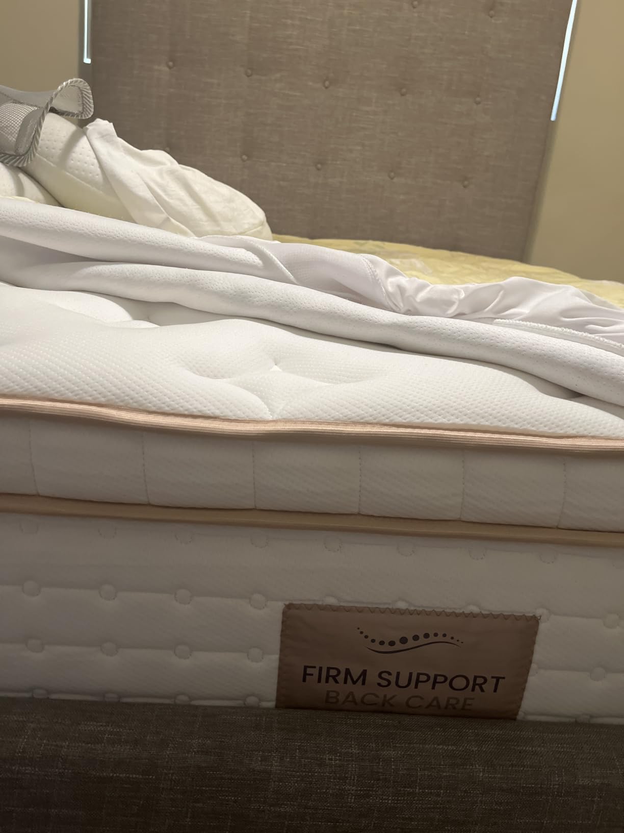 BedStory Hybrid Mattress King 12 Inch - Zero Motion Transfer for Couples - Orthopedic Lumbar Support & Pressure Relief - CertiPUR-US Certified Non-Toxic Materials customer photo 1