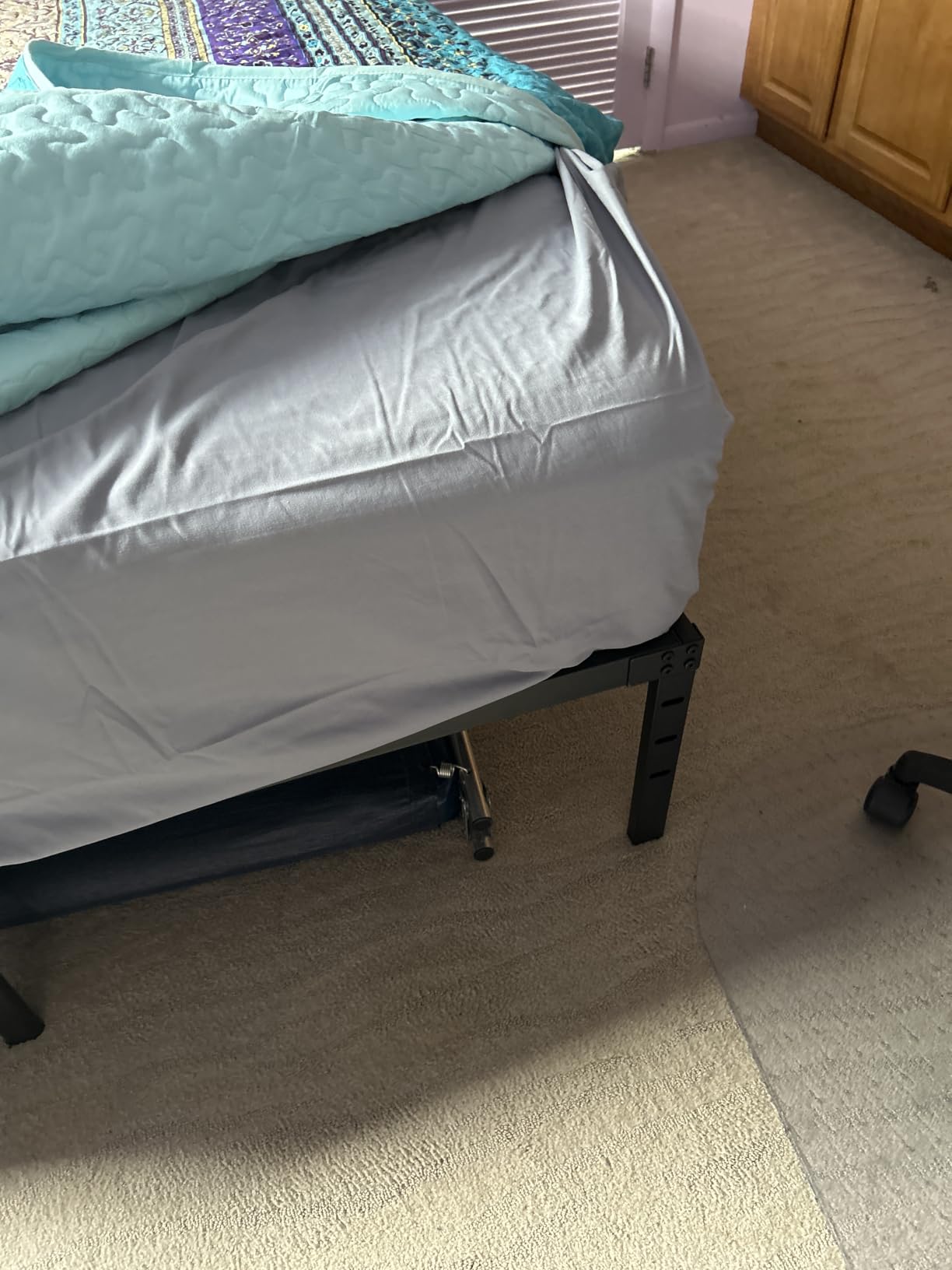 King Size Mattress, 12 Inch Hybrid Mattress King Size in a Box, Medium Firm, King Mattress with Cooling Gel Memory Foam & Pocket Springs, Back Pressure Relief, Motion Isolation, Edge Support, Pillow Top customer photo 2