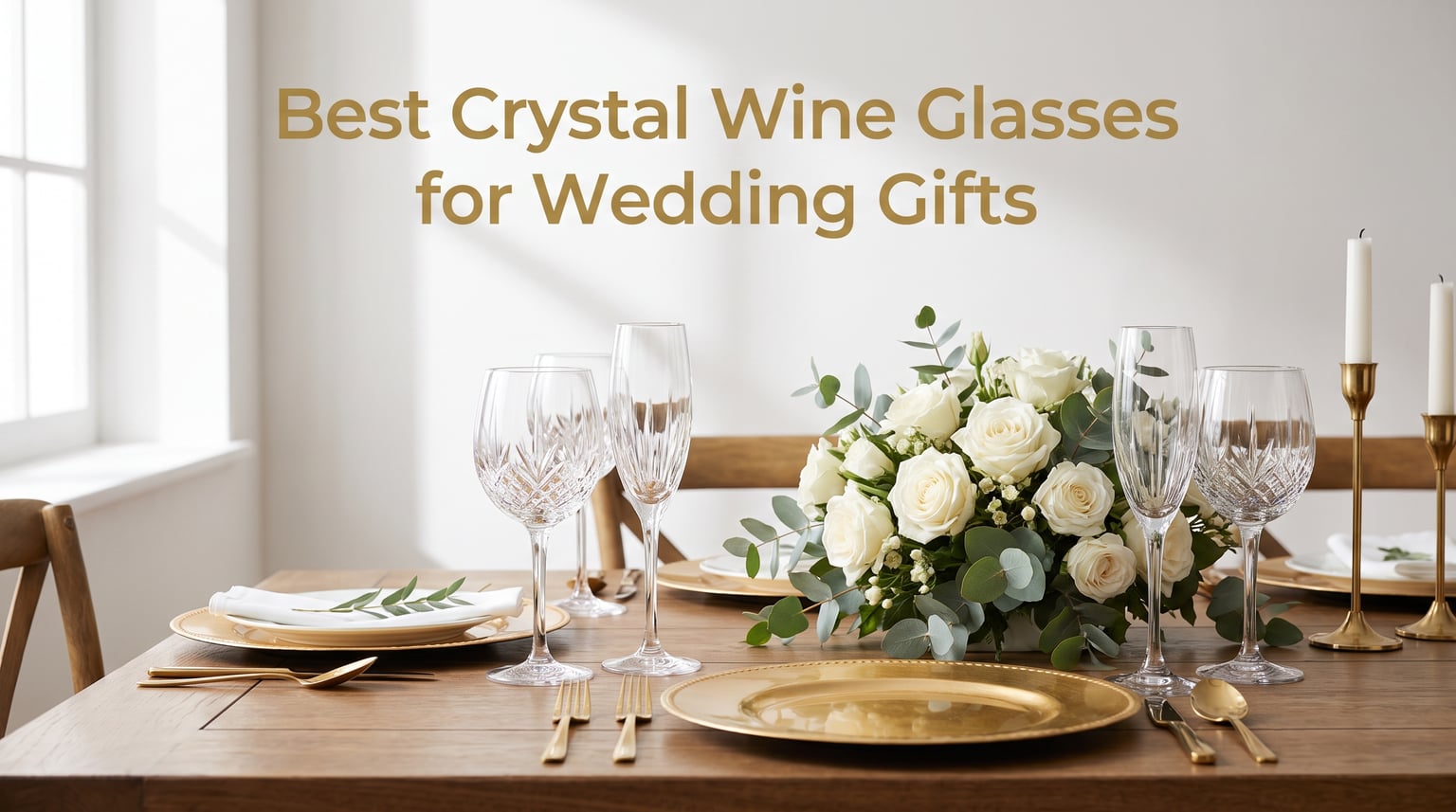 Best Crystal Wine Glasses for Wedding Gifts