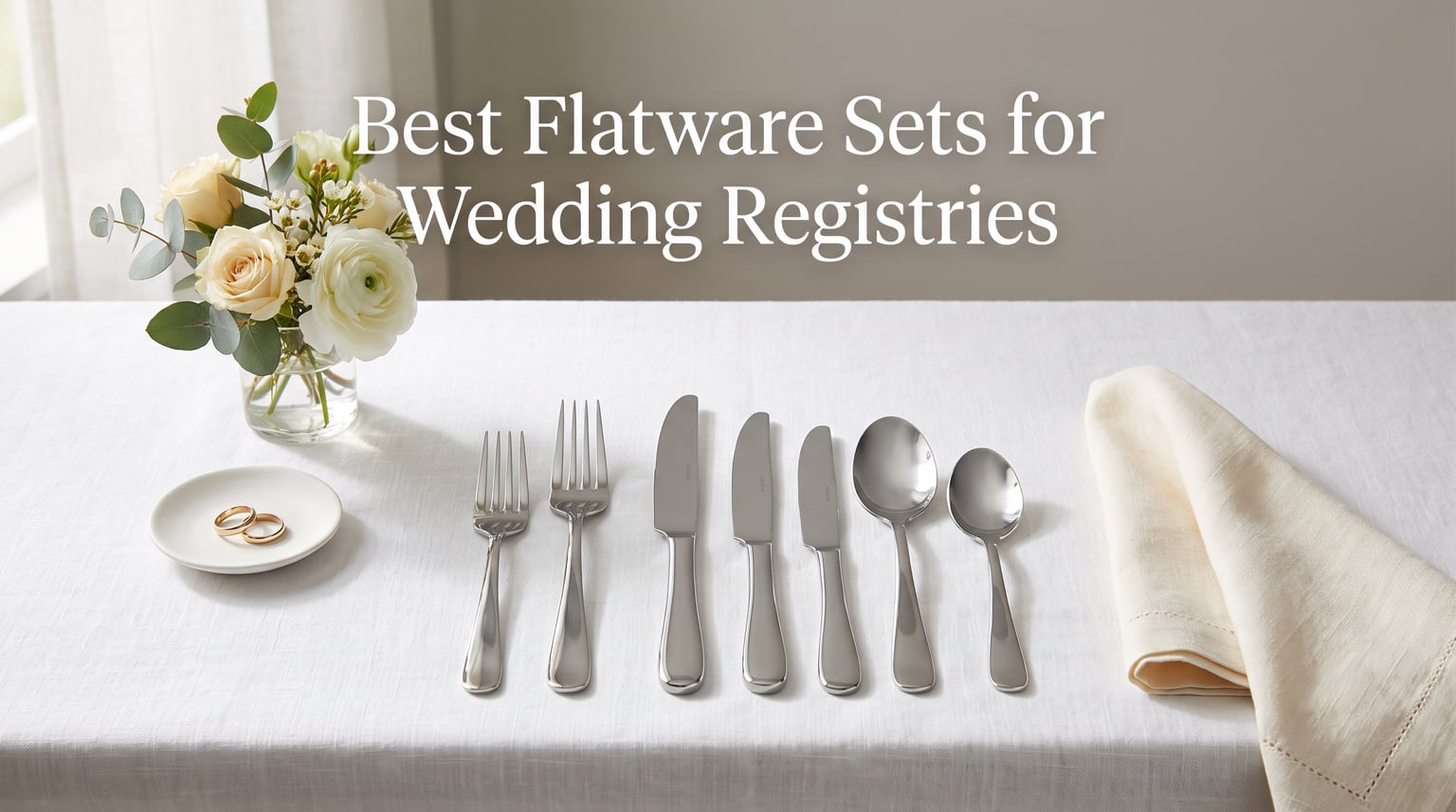 Best Flatware Sets for Wedding Registries