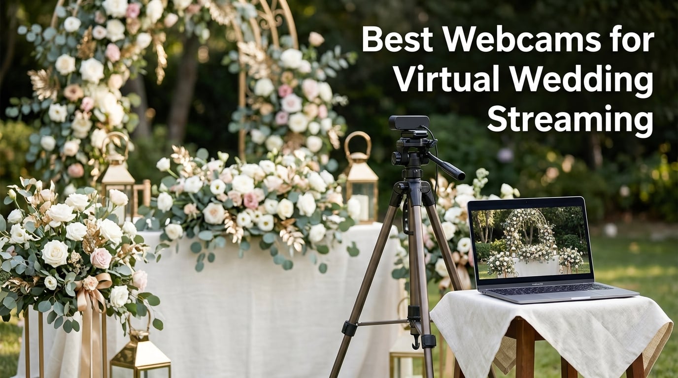Best Webcams for Virtual Wedding Streaming