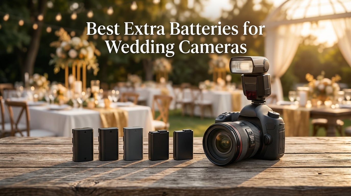 Best Extra Batteries for Wedding Cameras
