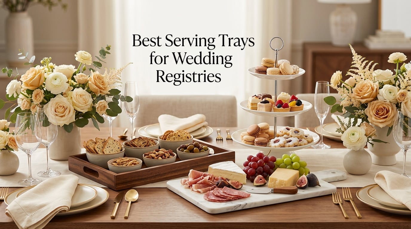 Best Serving Trays for Wedding Registries