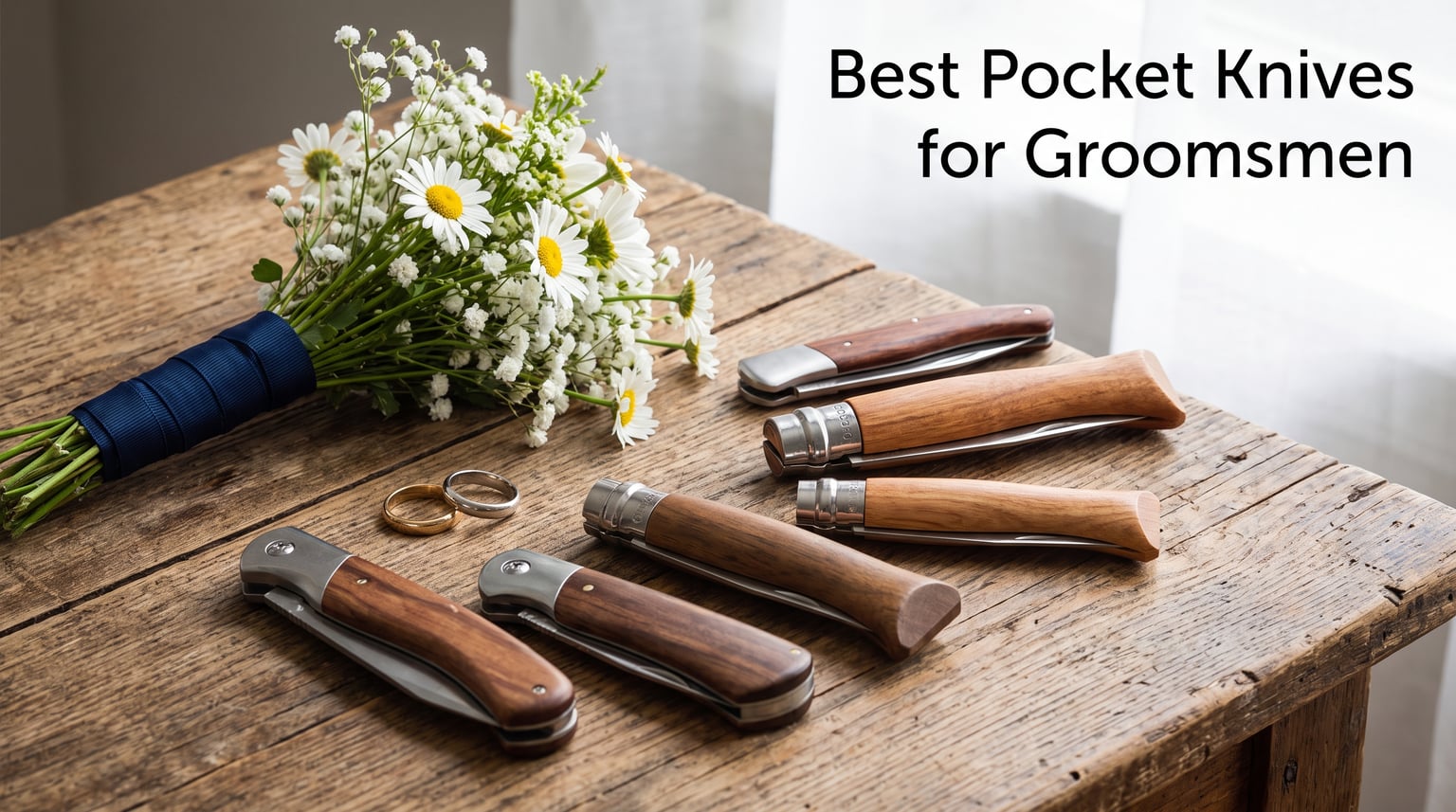 Best Pocket Knives for Groomsmen