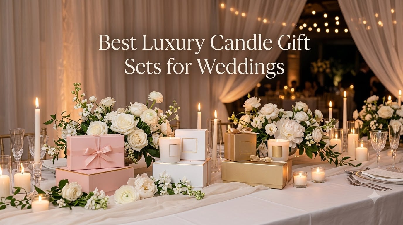 Best Luxury Candle Gift Sets for Weddings