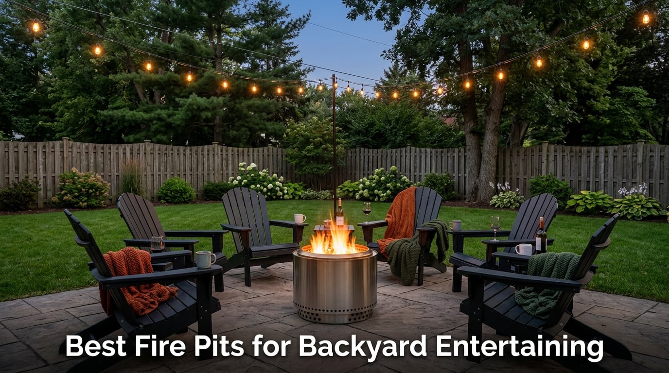 Best Fire Pits for Backyard Entertaining