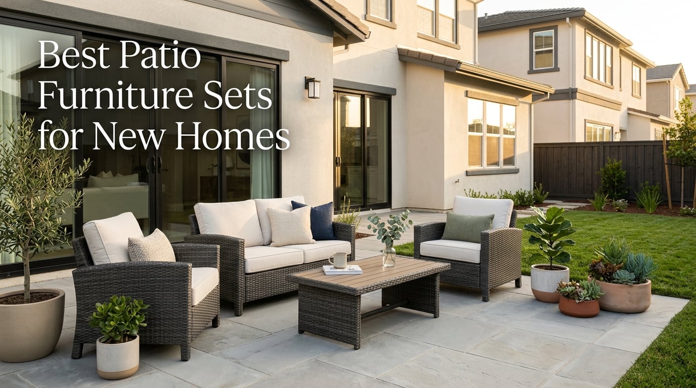 Best Patio Furniture Sets for New Homes