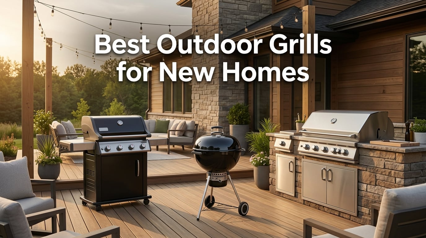 Best Outdoor Grills for New Homes