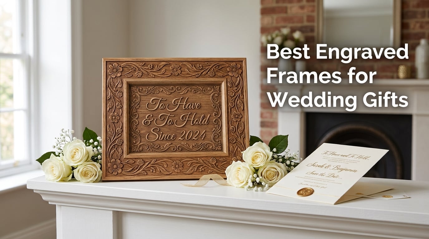 Best Engraved Frames for Wedding Gifts