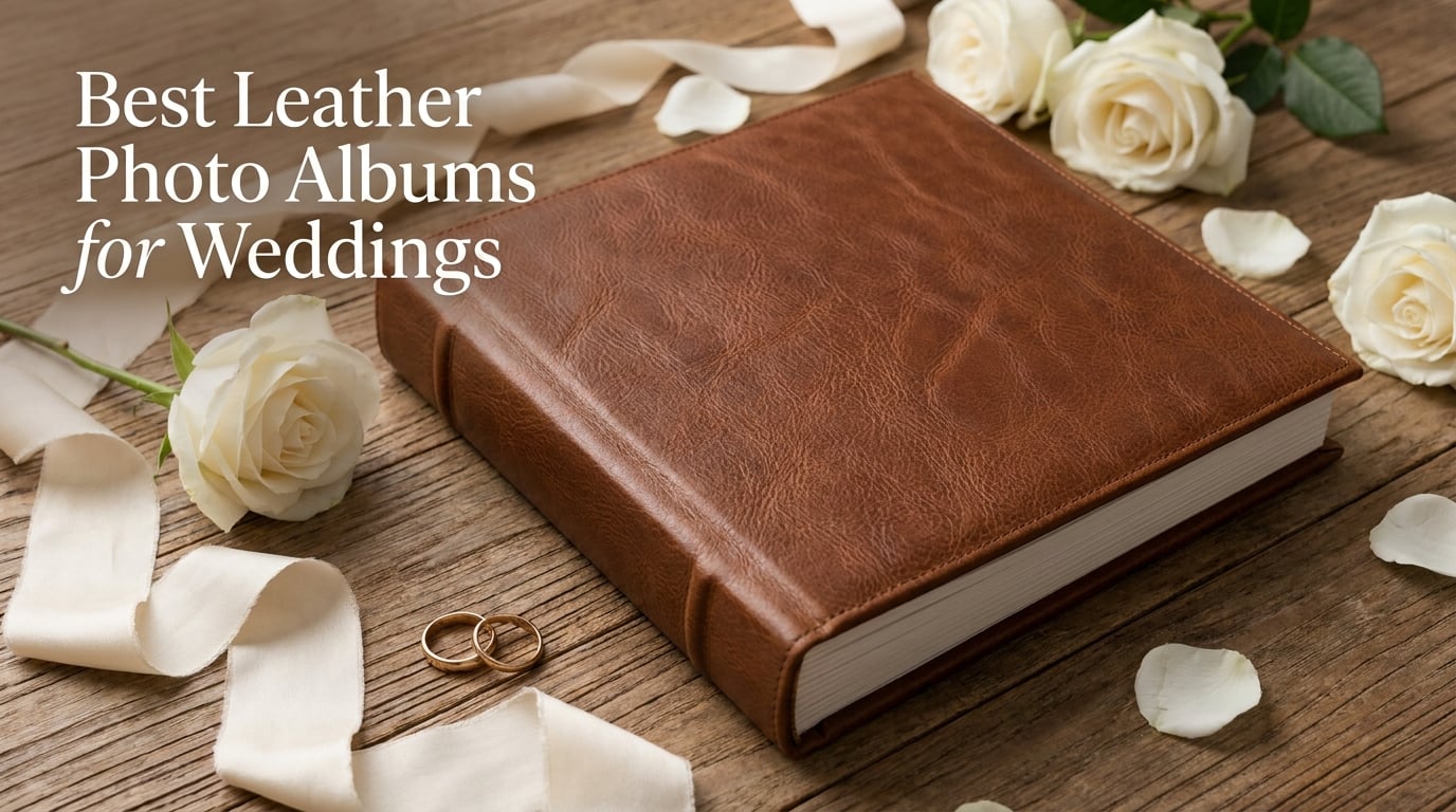 Best Leather Photo Albums for Weddings