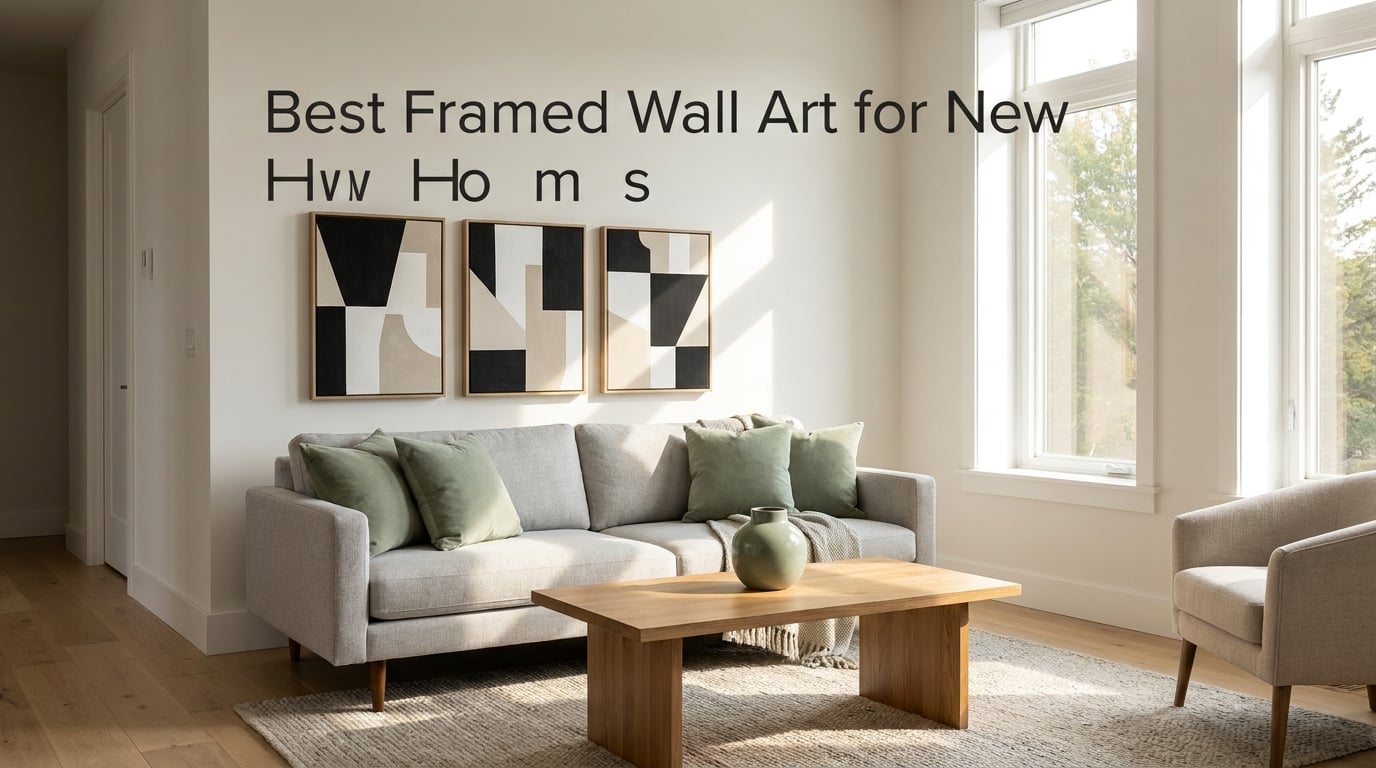 Best Framed Wall Art for New Homes