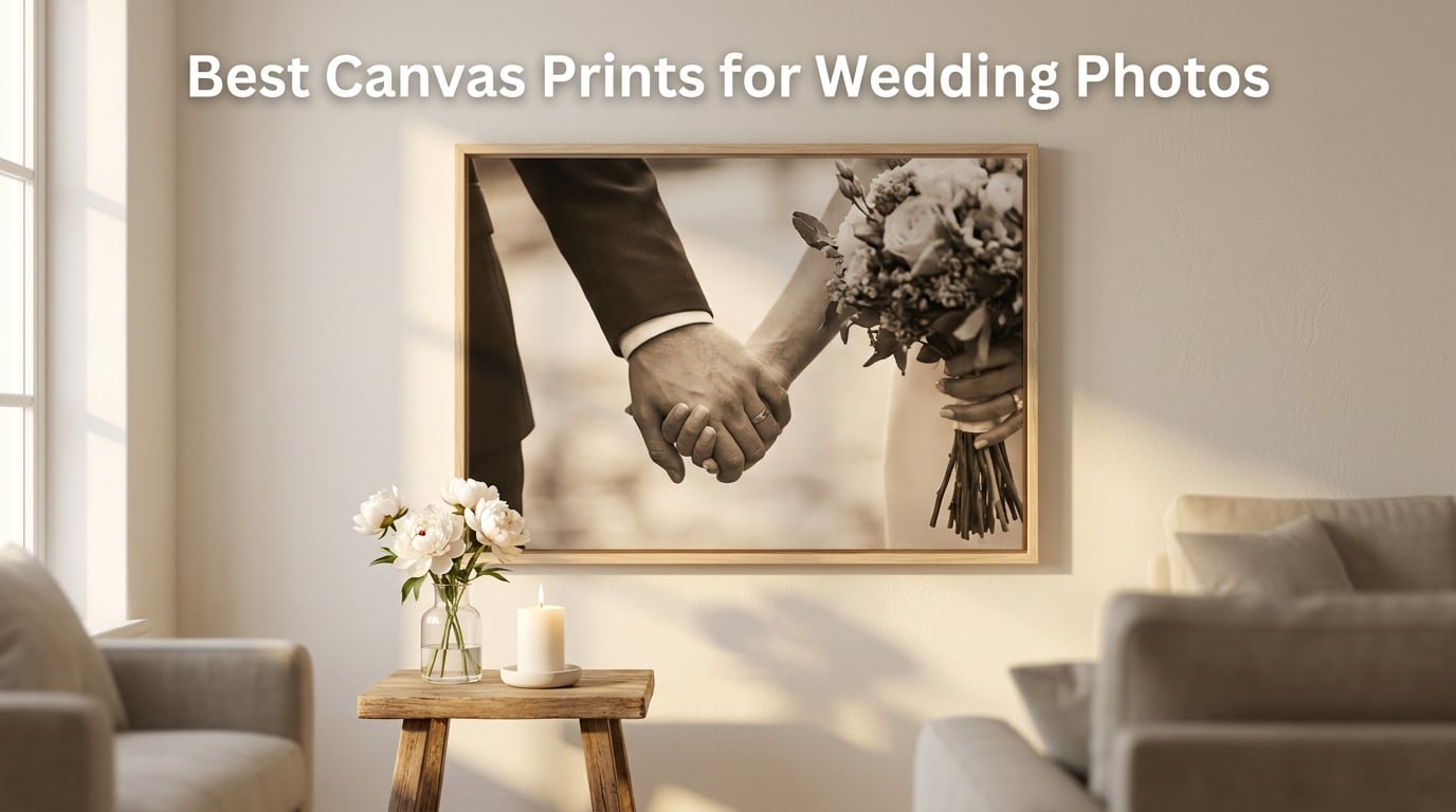Best Canvas Prints for Wedding Photos