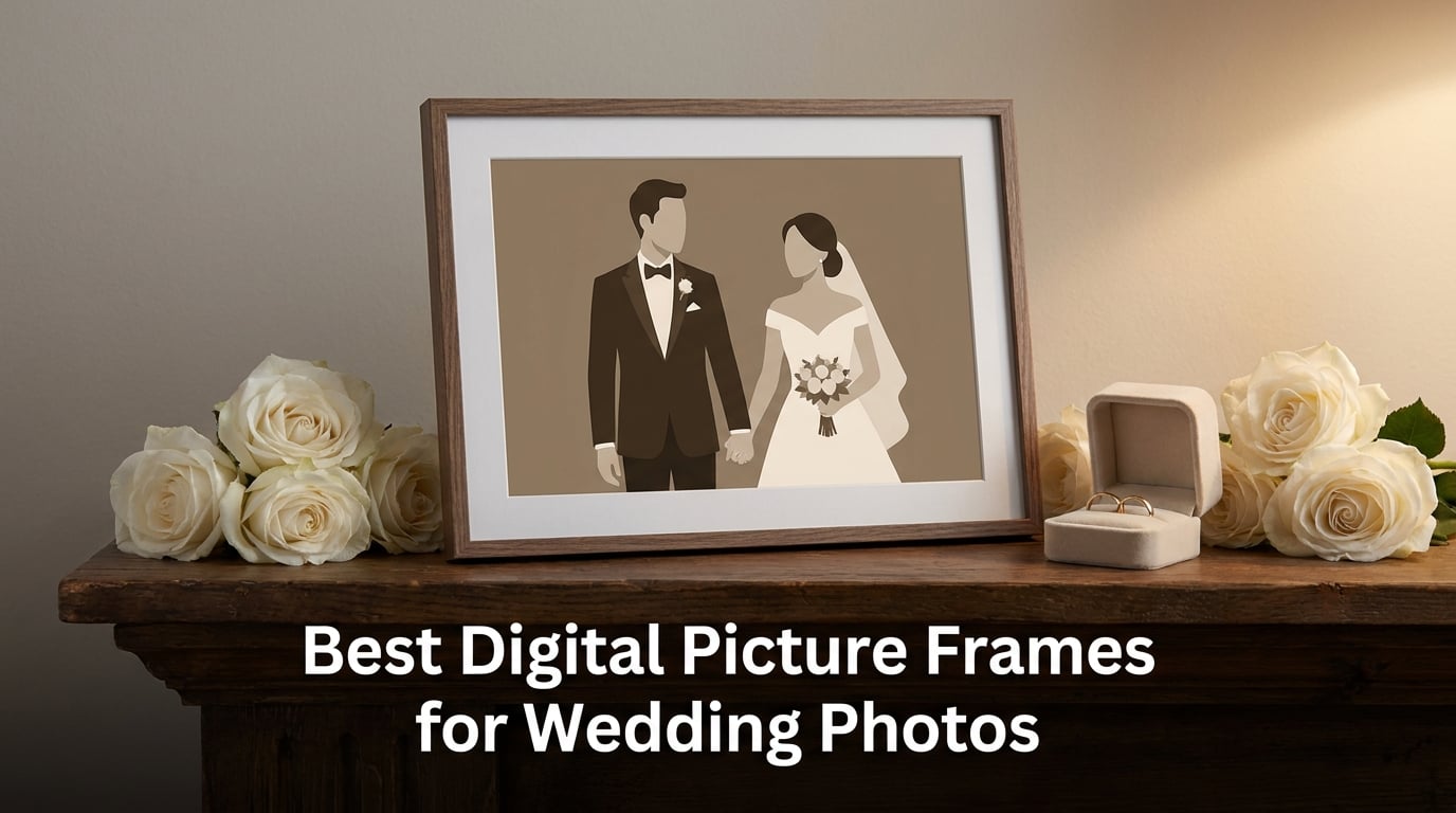 Best Digital Picture Frames for Wedding Photos