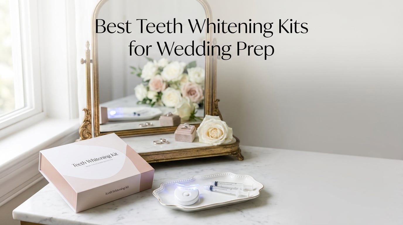Best Teeth Whitening Kits for Wedding Prep