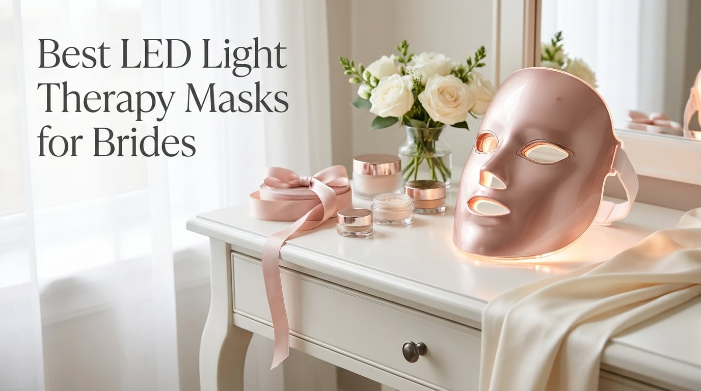 Best LED Light Therapy Masks for Brides