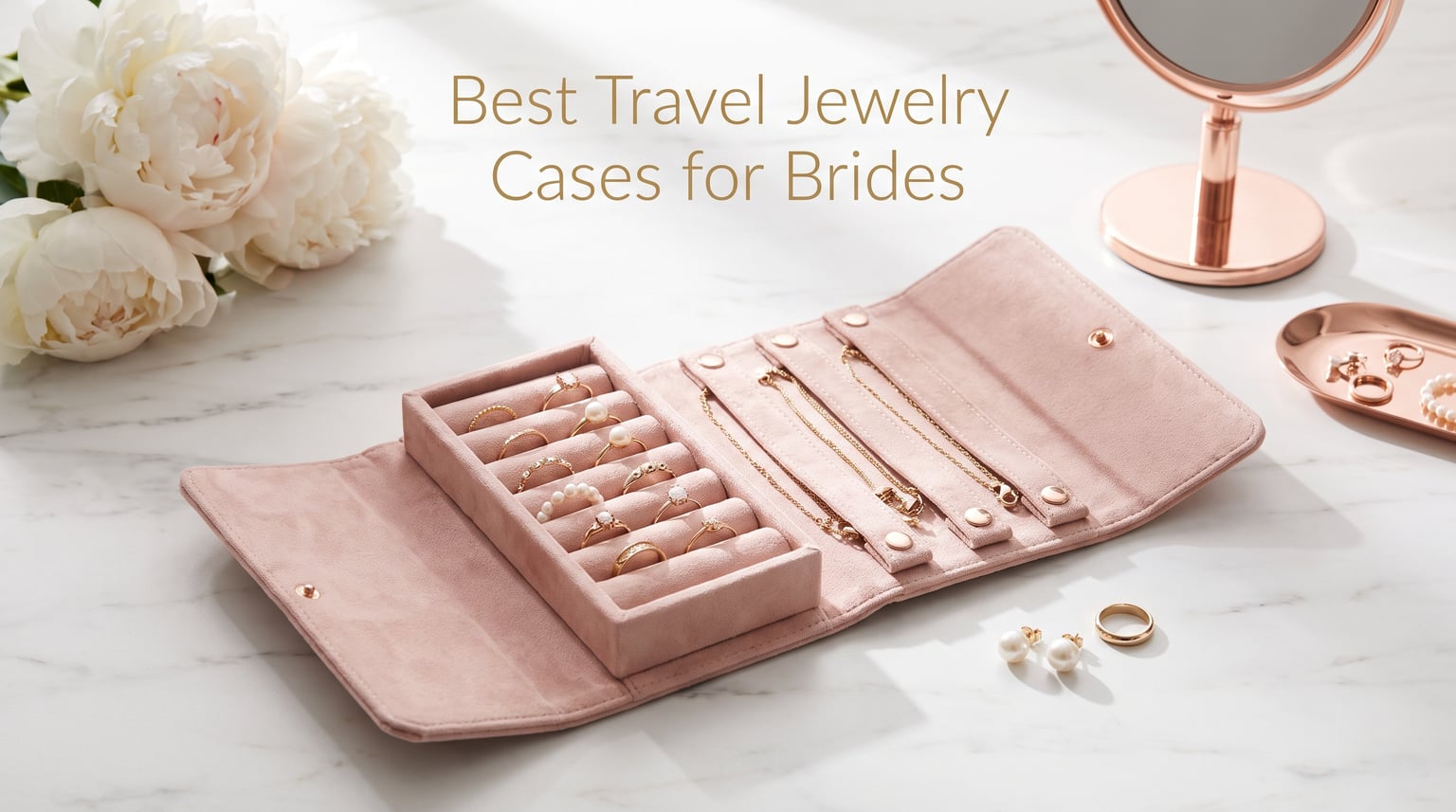 Best Travel Jewelry Cases for Brides