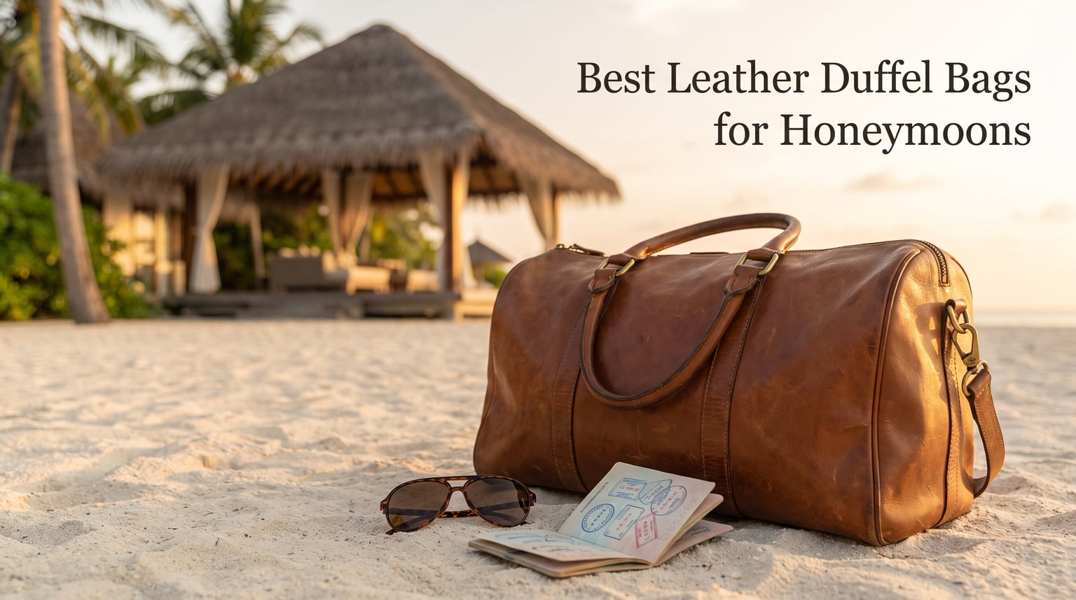 Best Leather Duffel Bags for Honeymoons