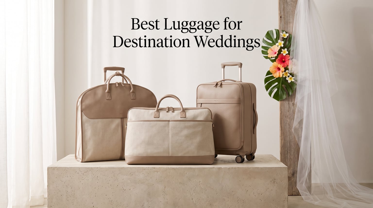 Best Luggage for Destination Weddings