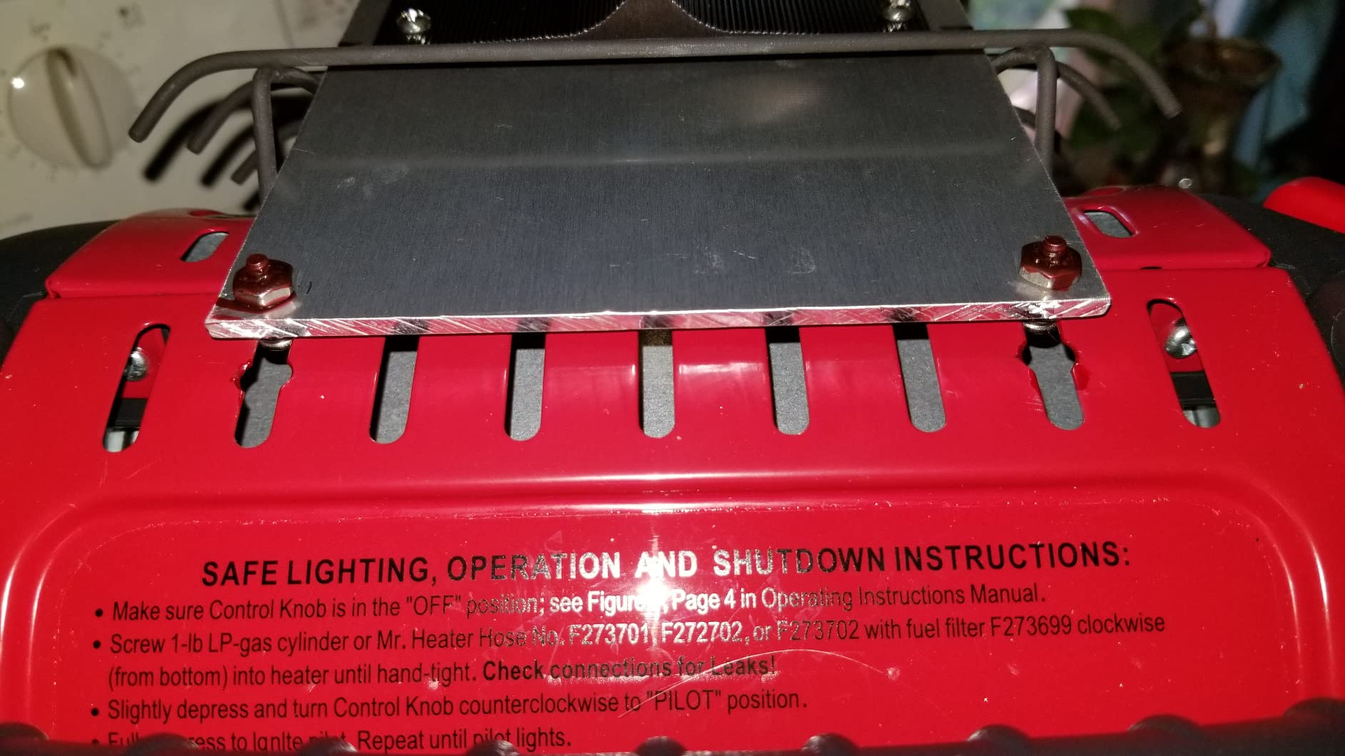 Mr. Heater 9,000 BTU Portable Buddy Radiant Propane Heater customer photo 2