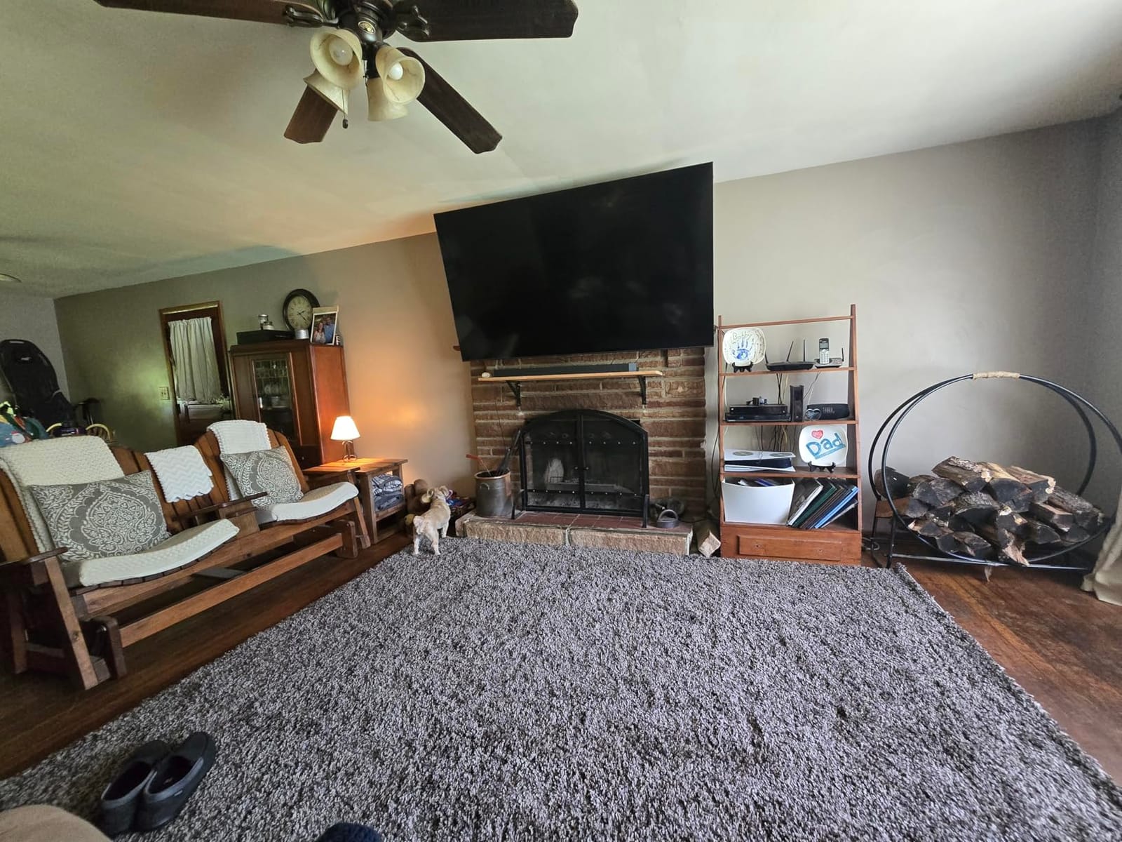 SAFAVIEH California Shag Collection Area Rug - 8' x 10', Ivory, Non-Shedding & Easy to Clean, Ultra Plush Thick Pile, Ideal for Living Room, Bedroom, Dining Space (SG151-1212) customer photo 2