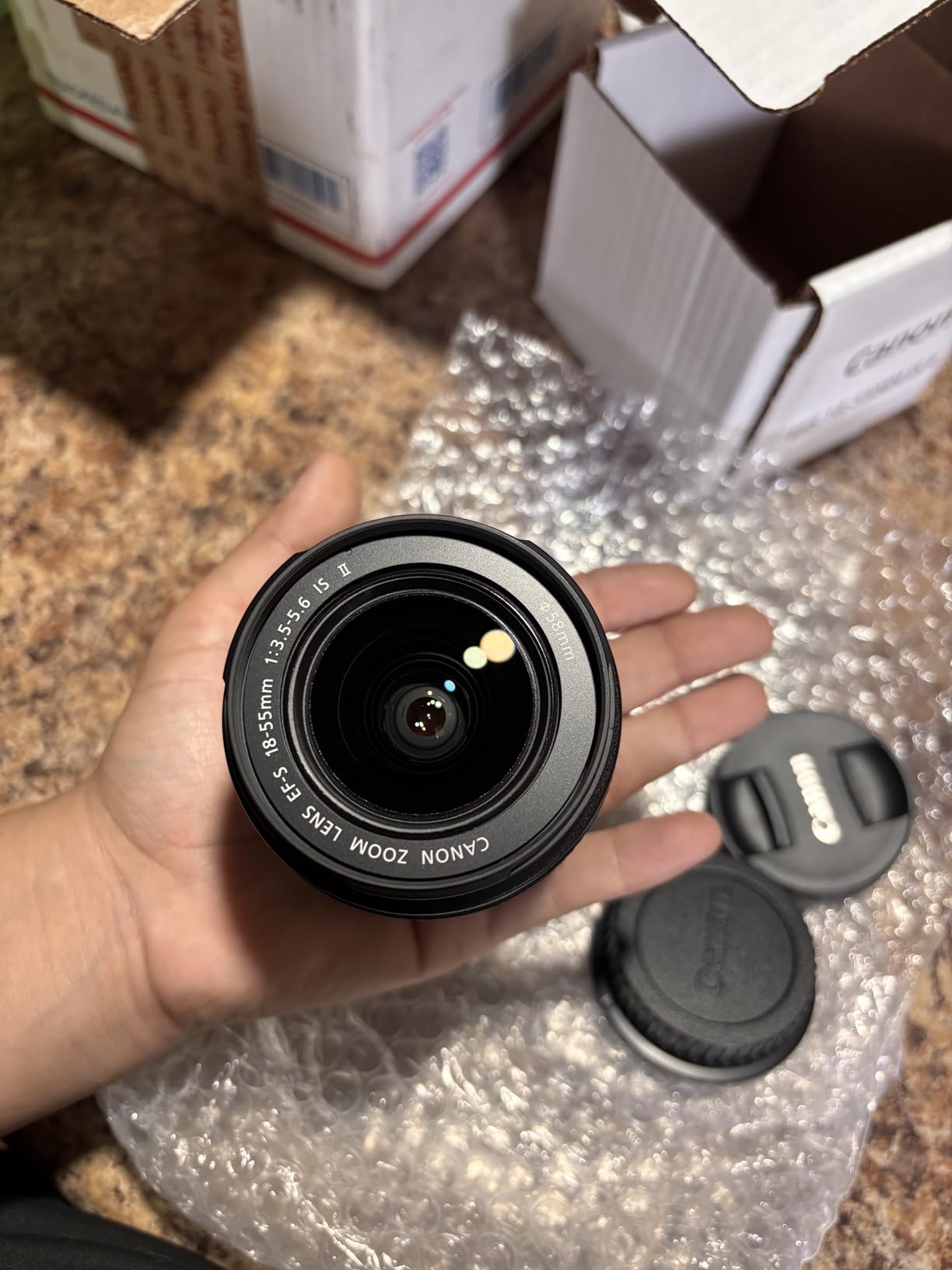 Canon EF-S 18-55mm f/3.5-5.6 IS II SLR Lens White Box customer photo 2