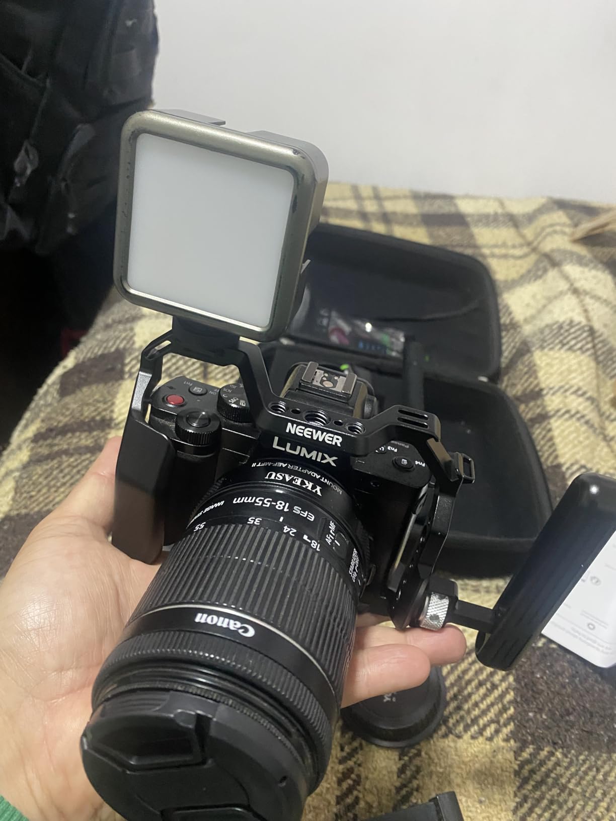 VILTROX EF-EOS M Lens Mount Auto Focus Adapter, Compatible with Canon EF/EF-S Lens to Canon EOS M (EF-M Mount) Mirrorless Camera Body EOS M100 M50 M3 M10 M6 M5 customer photo 2