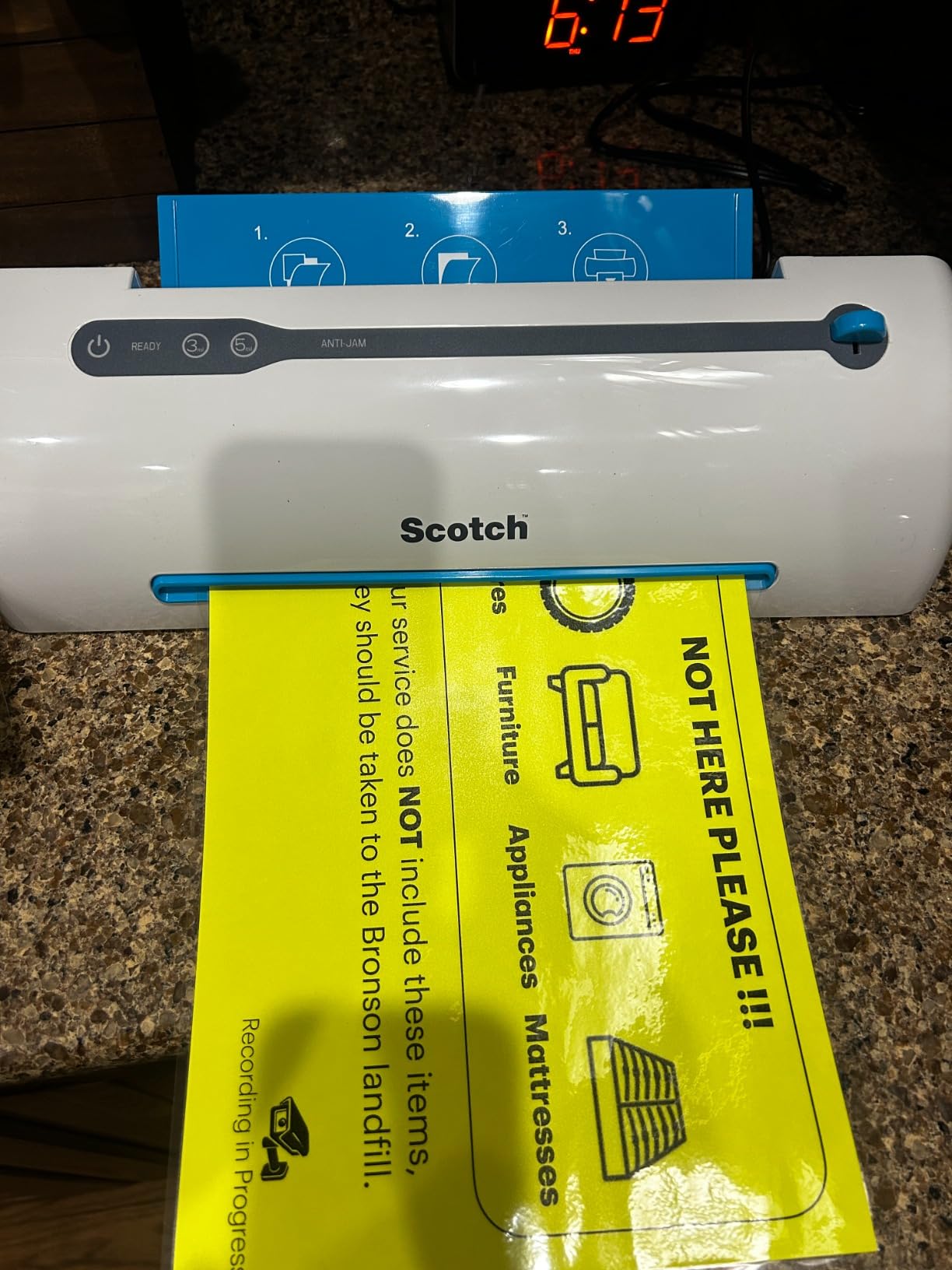 Scotch PRO TL906 Thermal Laminator Machine, 9 Inch customer photo 2
