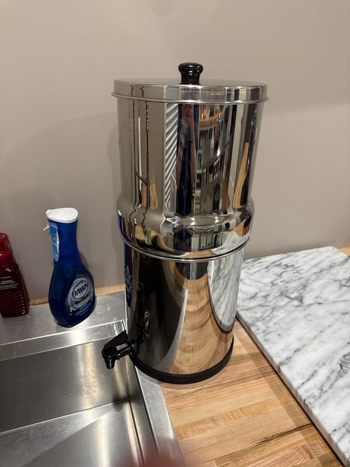Big Berkey 2.25 Gal Gravity Water Filter System with BB9-2 Filters customer photo 2