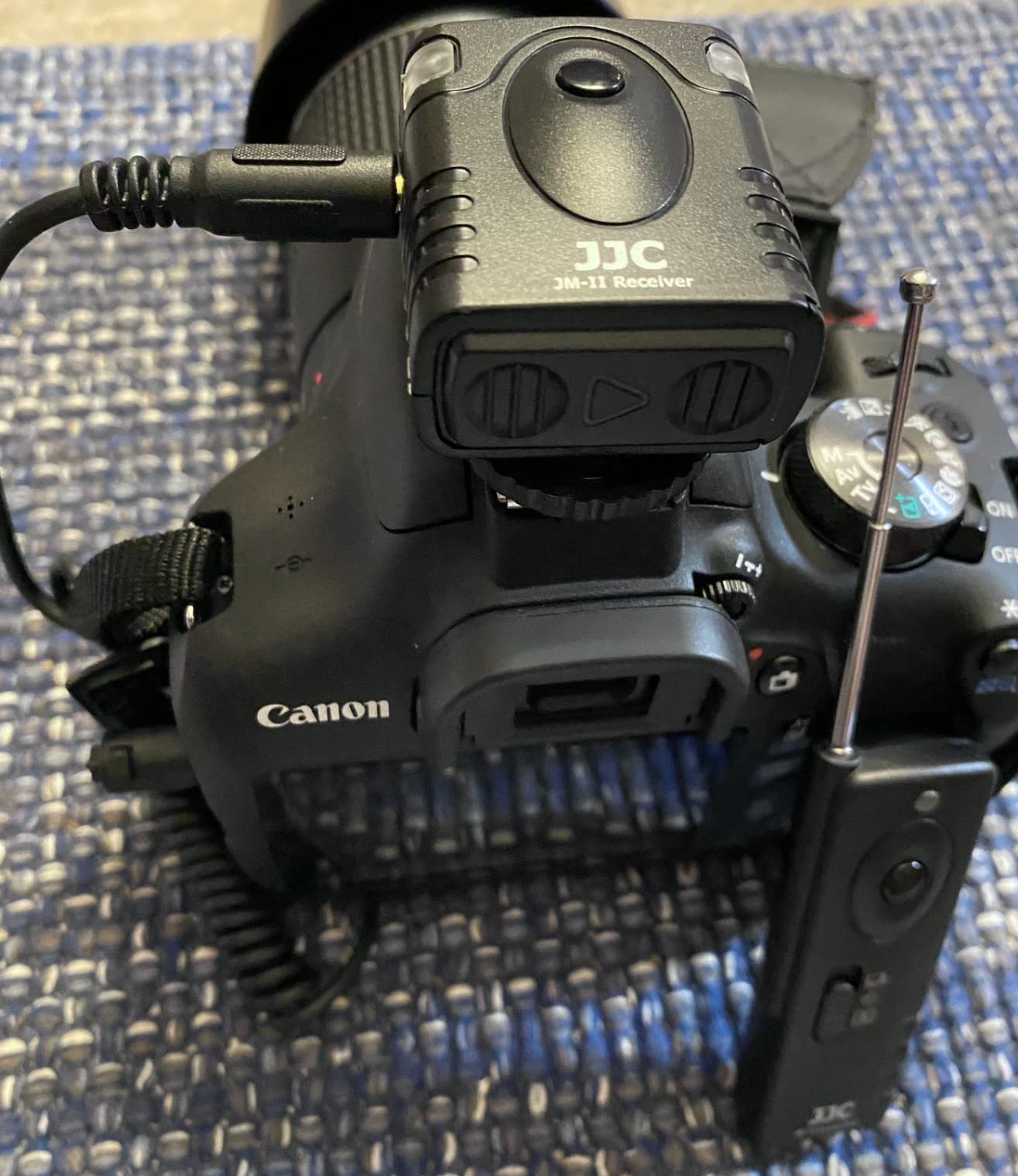 Wireless Remote Control Shutter Release for Canon EOS Rebel T7 T6 T5 | for EOS R50V R6 V R6 Mark III II R7 R8 R10 R100 RP R T8i T7i T6i T6s T5i T4i SL3 SL2 2000D 70D 77D 80D 90D M6 Mark II & More customer photo 1