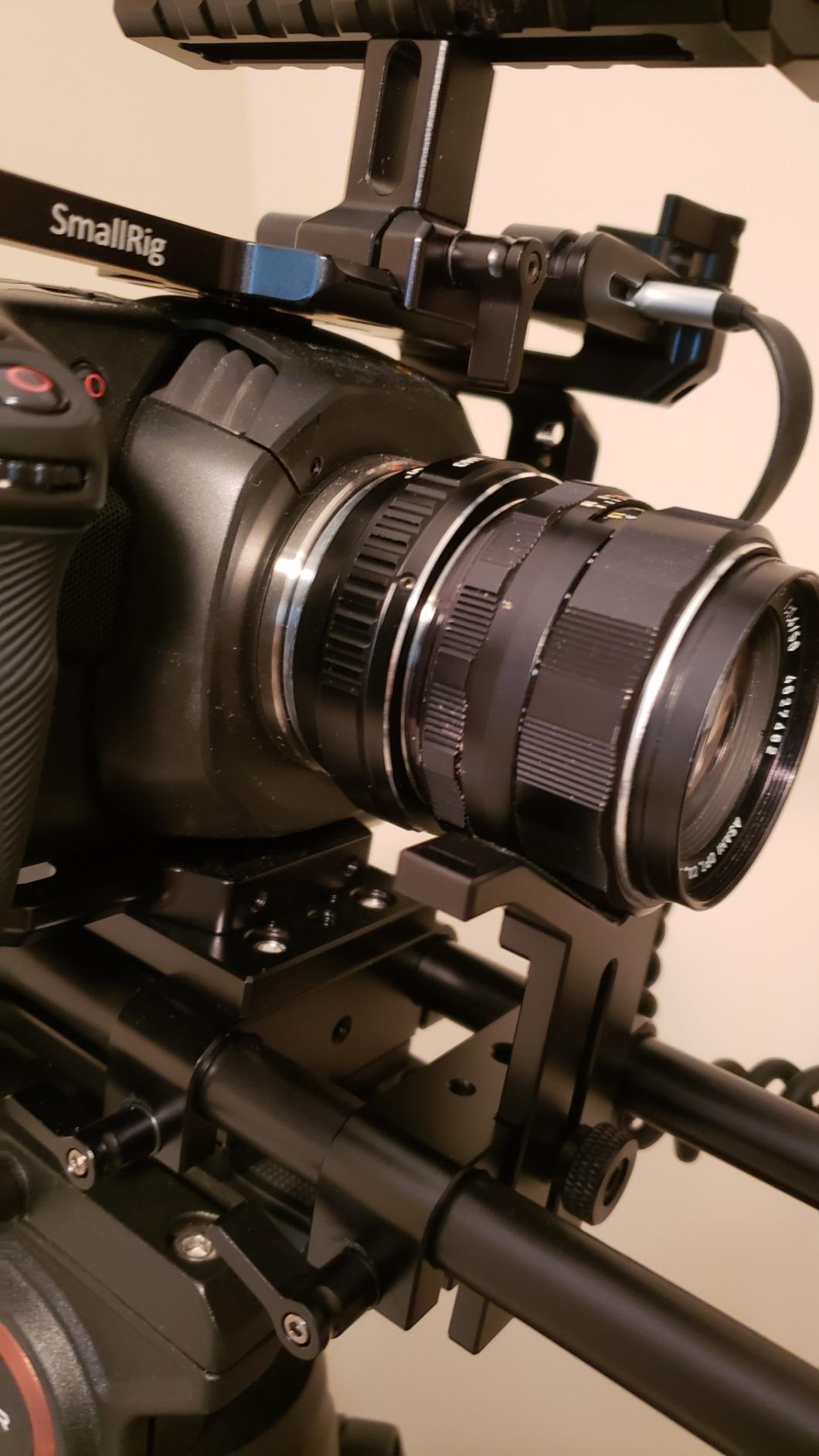 K&F Concept M42 Lens to Micro 4/3 Lens Adapter,M42 Screw Mount to Micro Four Thirds M43 MFT Fits for Olympus PE, Panasonic Lumix customer photo 1