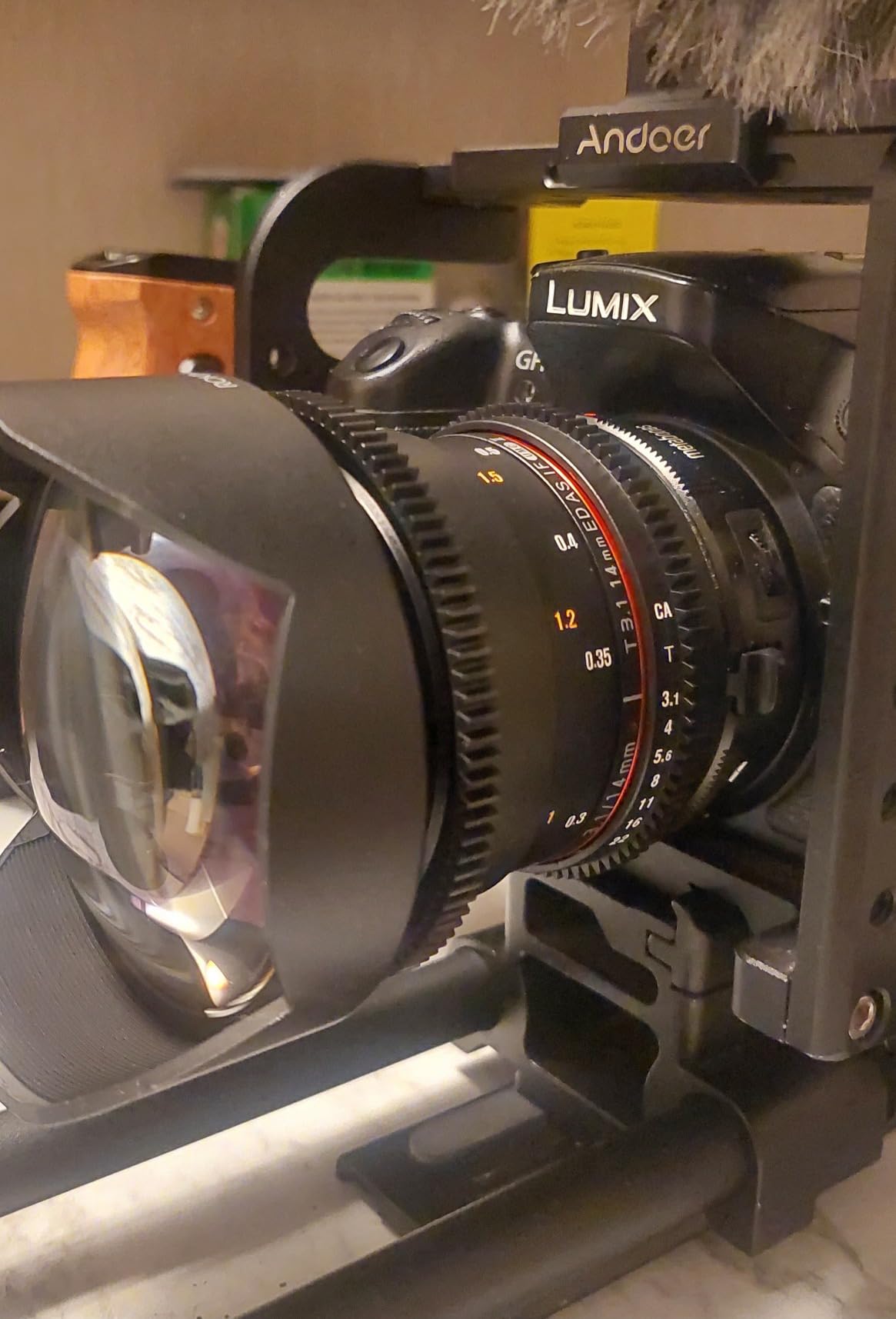 Rokinon Cine DS DS14M-C 14mm T3.1 ED AS IF UMC Full Frame Cine Wide Angle Lens for Canon EF customer photo 1