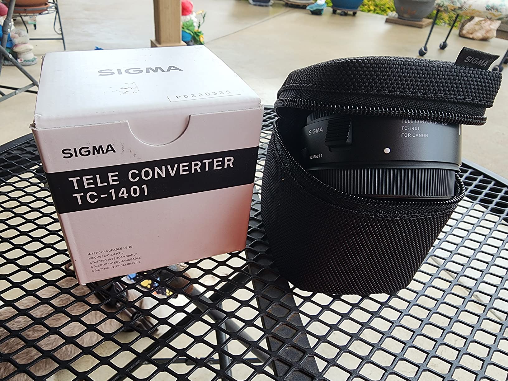 Sigma 1.4x Teleconverter TC-1401 for Canon customer photo 1