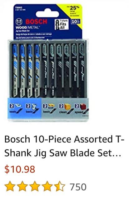 BLACK+DECKER Jig Saw, 5-Amp, 3,000 Blade Speed, 45 Degree Beveled Cuts, Corded (BDEJS600C) customer photo 1