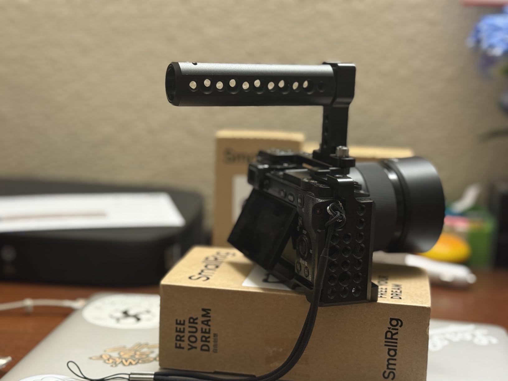 SmallRig Camera Cage only for Sony A6000 A6300 ILCE-6000 ILCE-6300 NEX7, A6000 Cage with 1/4