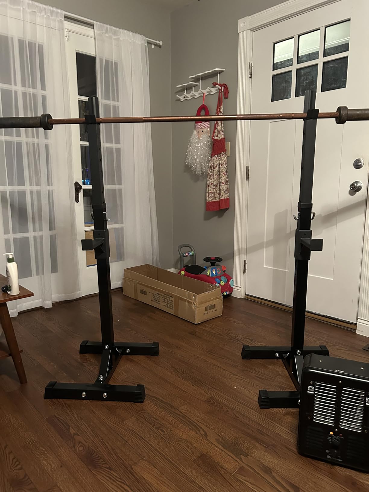 F2C Max Load 550Lbs Pair of Adjustable Squat Rack 41