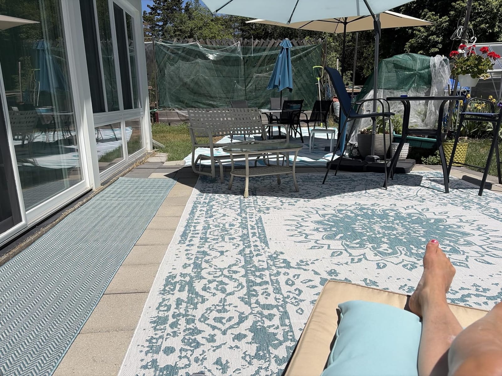 SAFAVIEH Outdoor Area Rug 5'3
