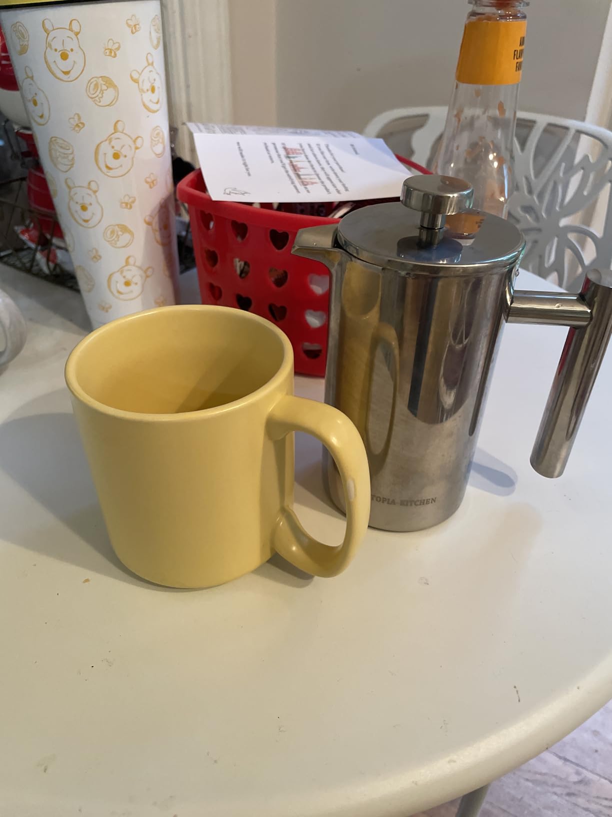 Utopia Kitchen 304 Grade Stainless Steel French Press 34 Oz, Silver customer photo 2