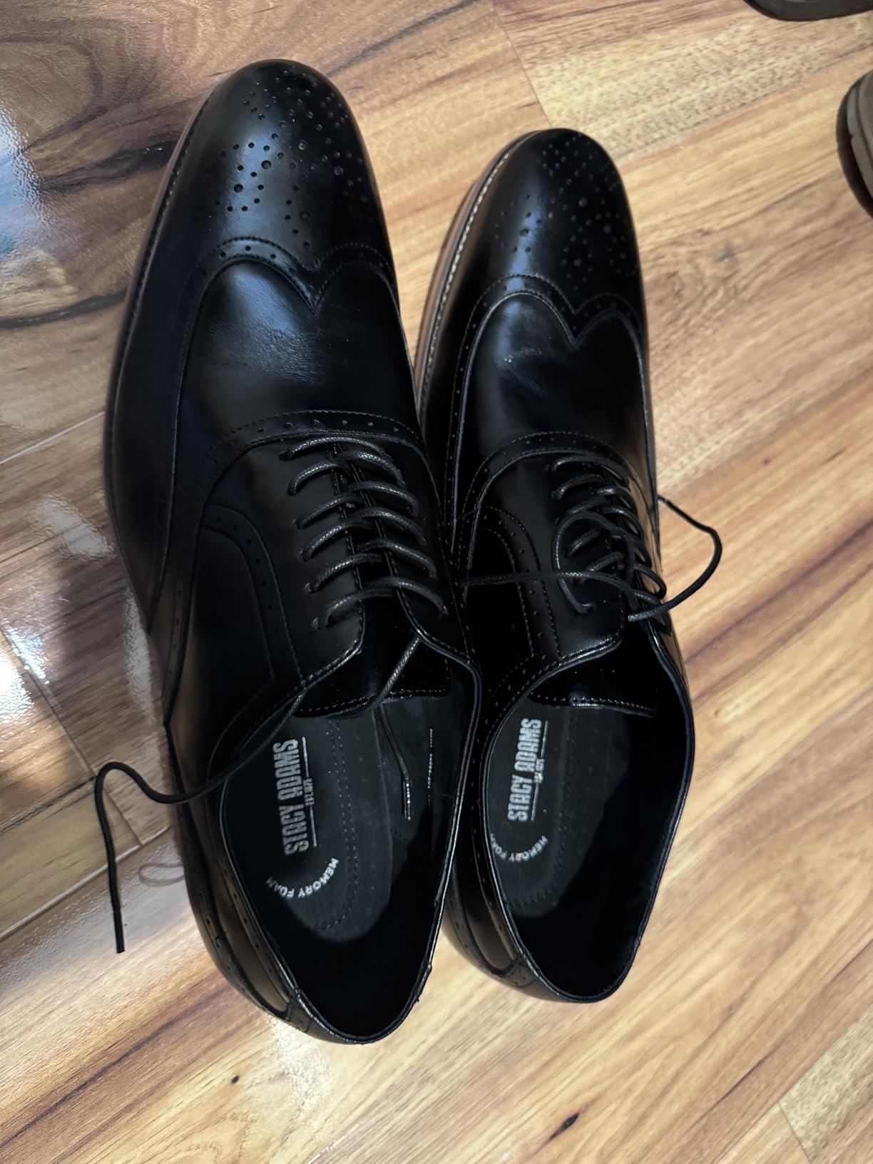 Stacy Adams Men's Dunbar-Wingtip Oxford customer photo 1